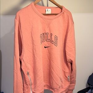 Nike Pink Bulls Crewneck Sweatshirt